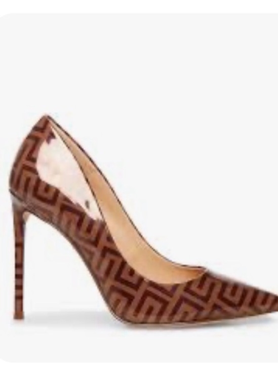 Steve Madden Shoes - Steve Madden Brown Geometric Pointed Toe Heels, So classy (size: 8 )